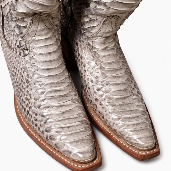 Python Tall Western Boots (Real Skin) - Picture 3 of 3